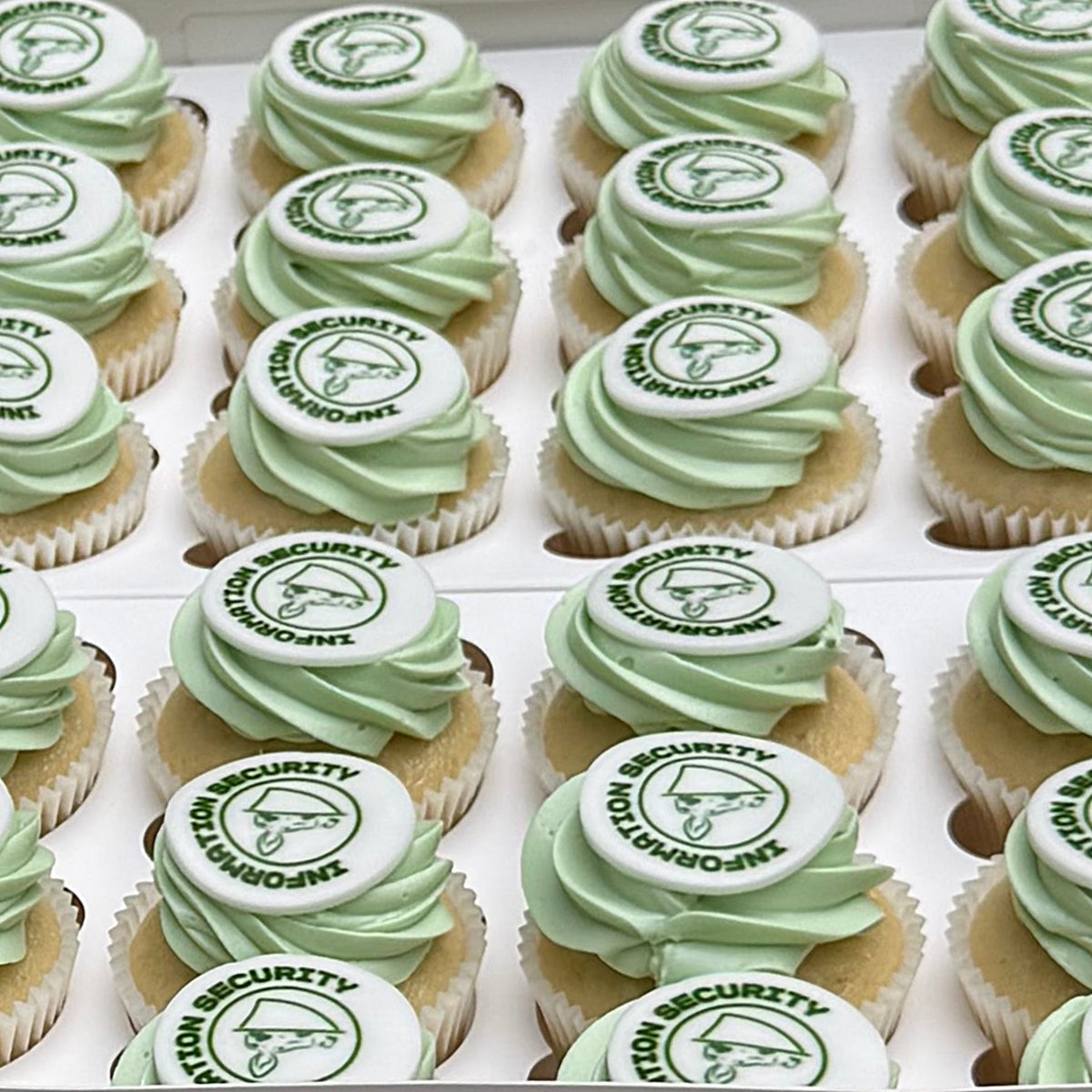 Cupcakes 48 stk. med Firma Logo til dit event