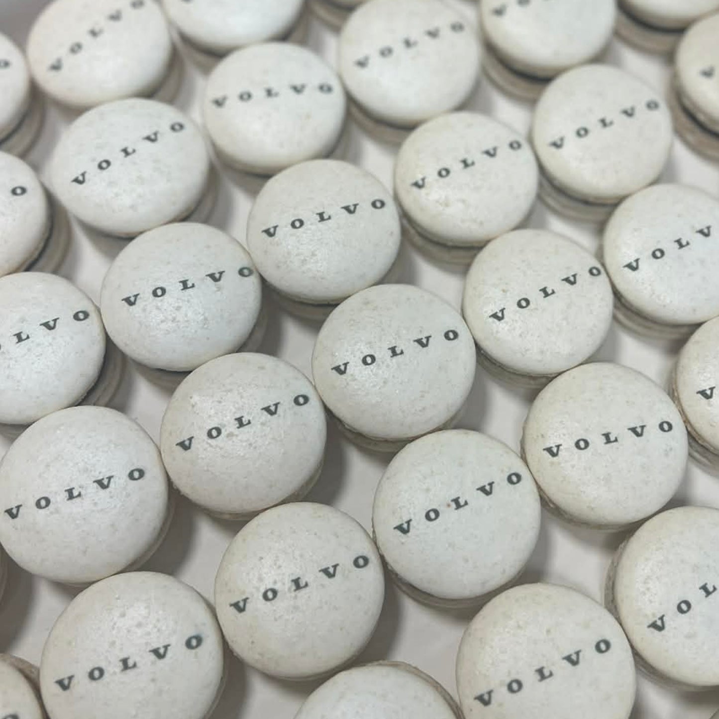 Lux Macarons med logo print på til dit event 50 stk.