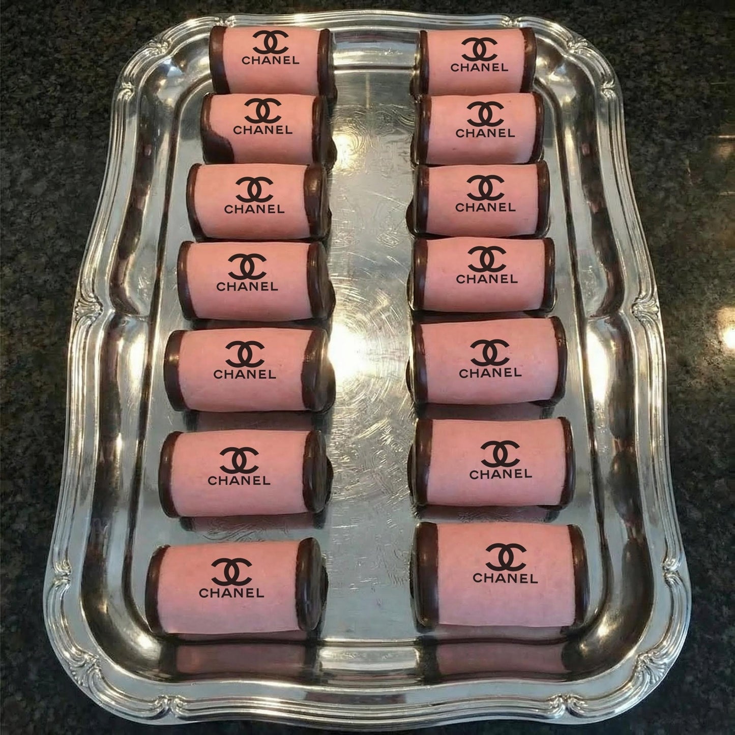 Træstammer 50 stk. med Firma Logo til dit event