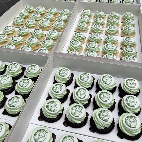 Cupcakes 48 stk. med Firma Logo til dit event