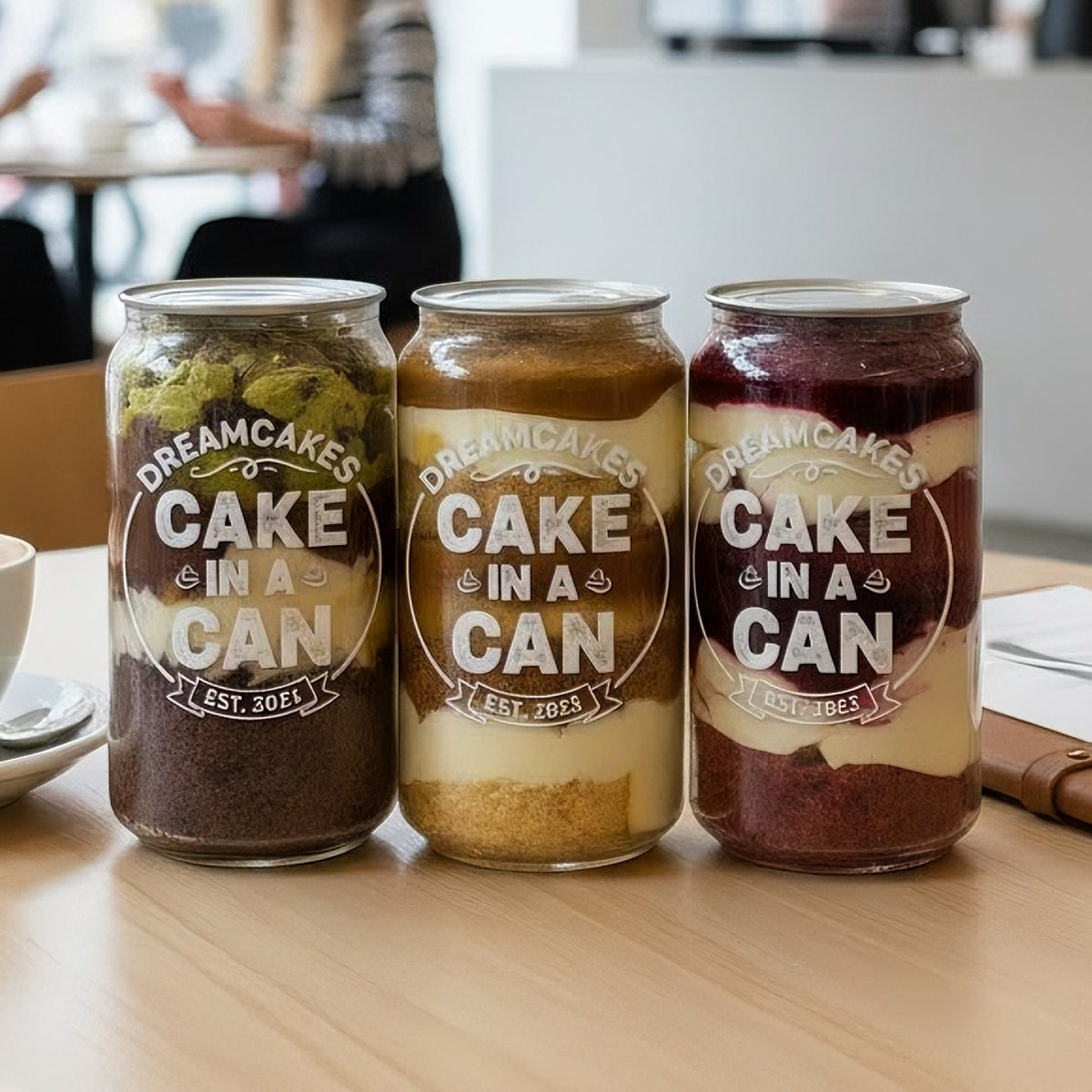 Cake In A Can 30 stk. med Logo til dit event