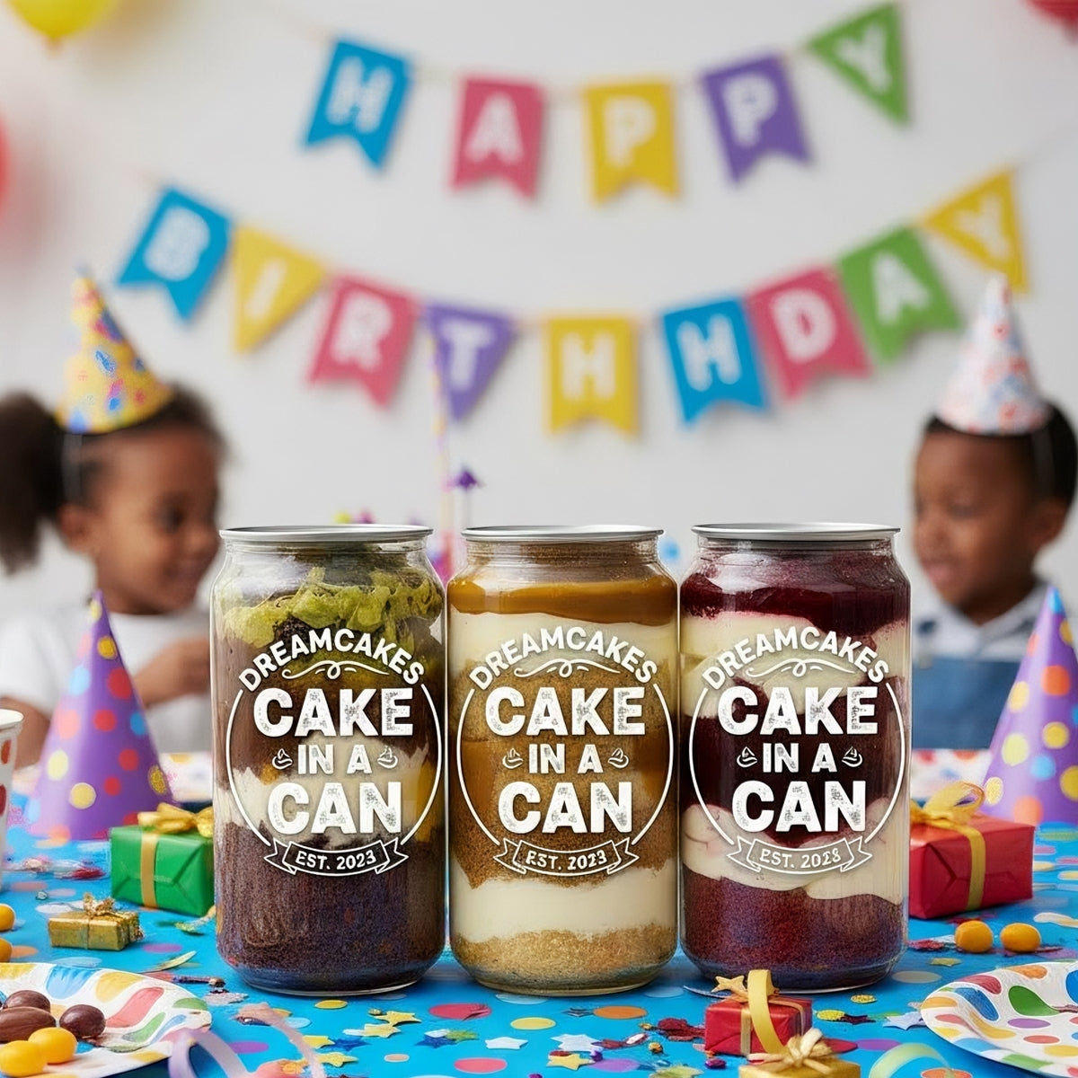 Cake In A Can 30 stk. med Logo til dit event