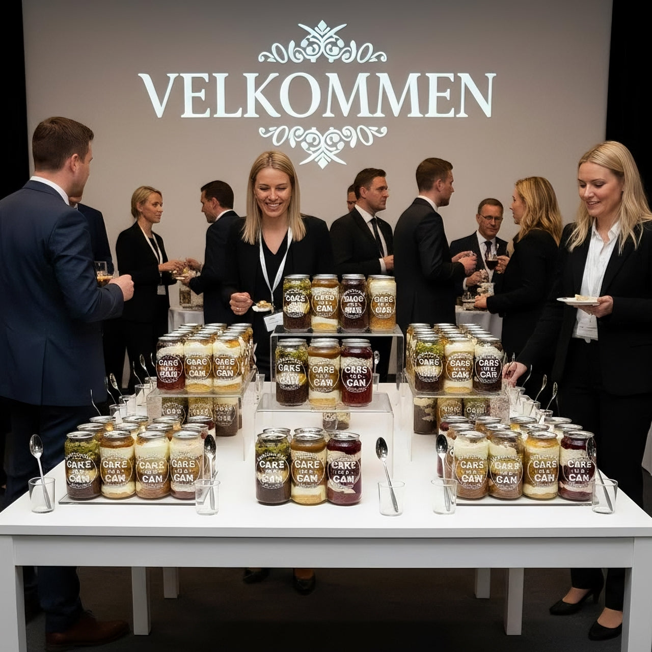 Cake In A Can 30 stk. med Logo til dit event