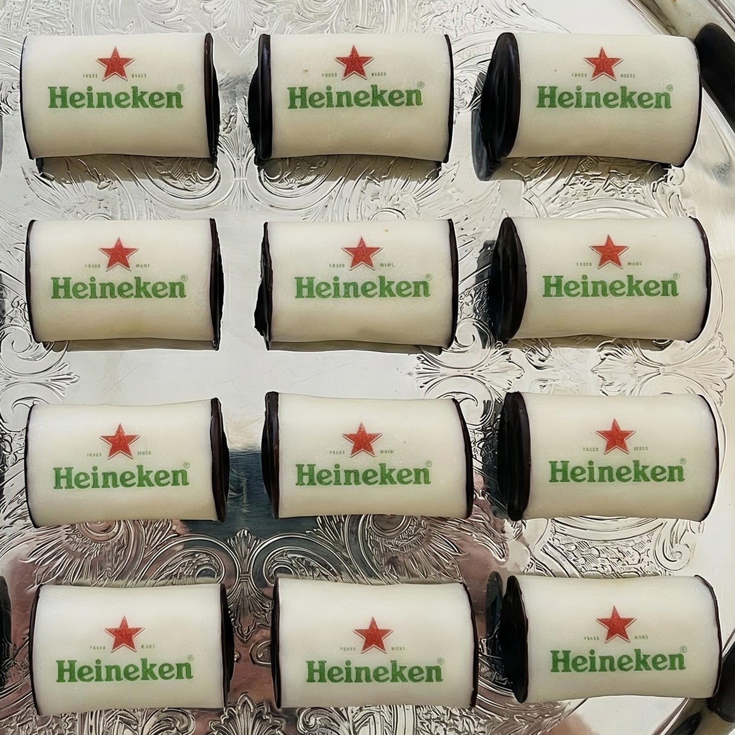 Træstammer 50 stk. med Firma Logo til dit event